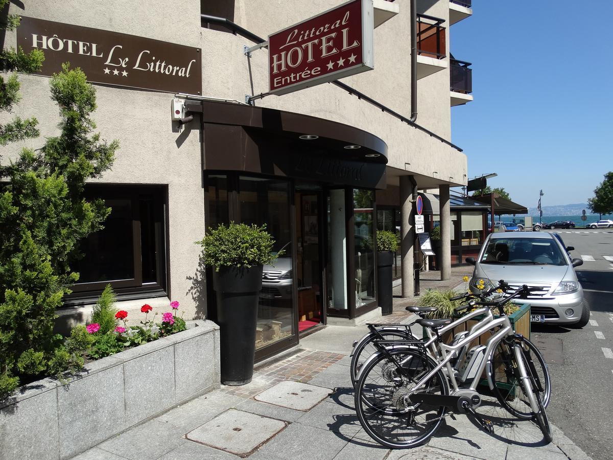 Hotel Le Littoral Evian-les-Bains Exterior photo
